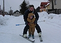 55. mit milosko - seine erste ski-versuche